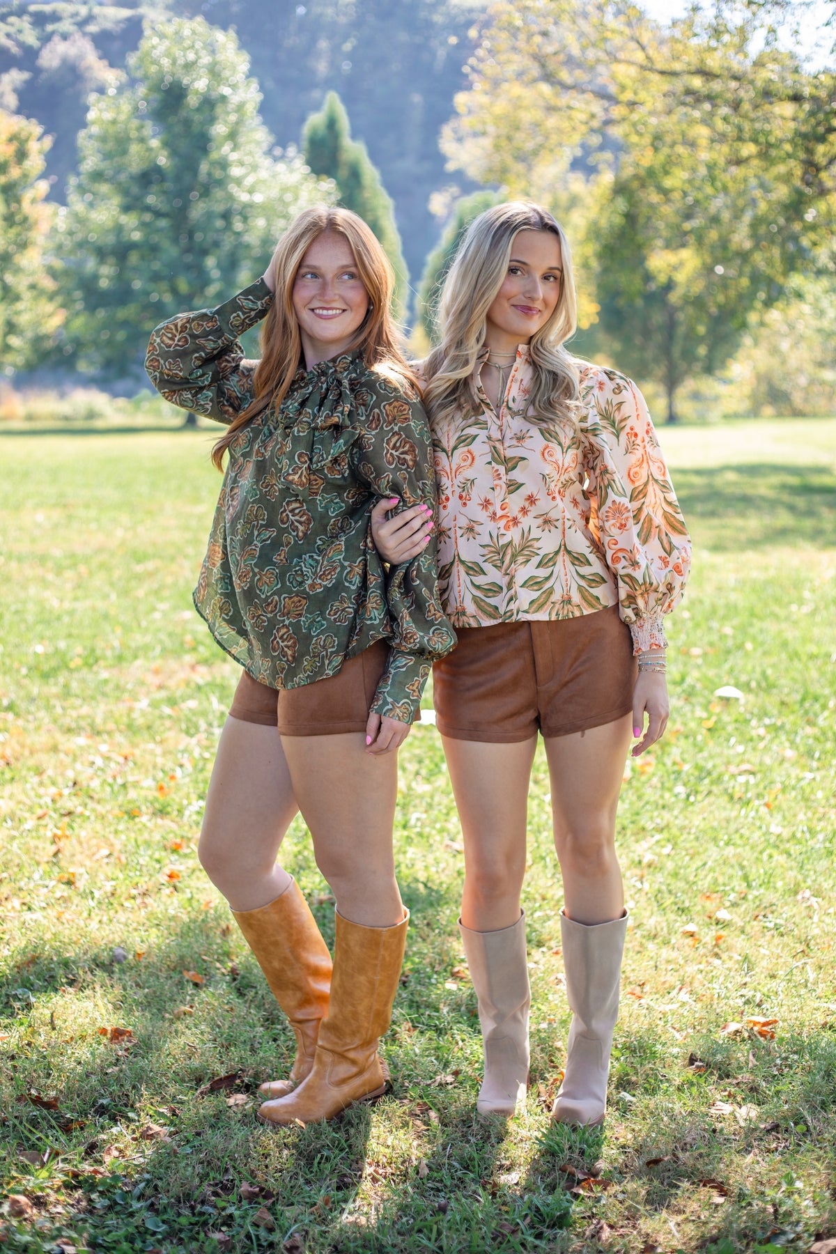 Olive Leaf Blouse