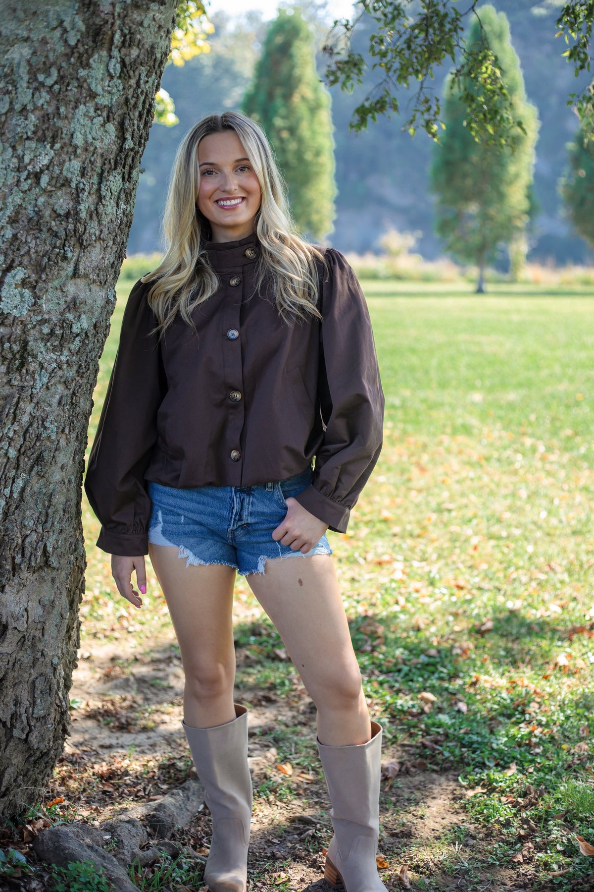 Espresso Trench Jacket
