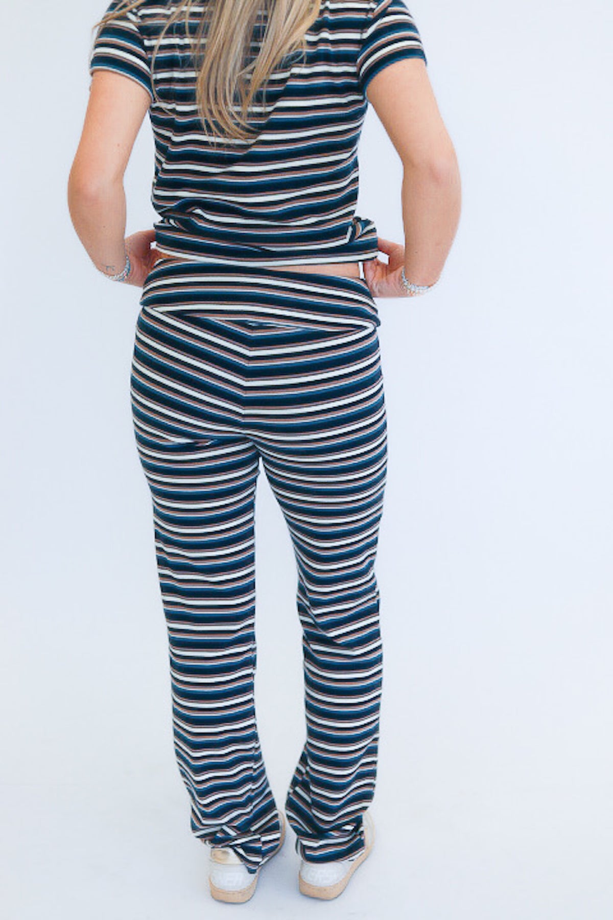 The Riley Stripe Set