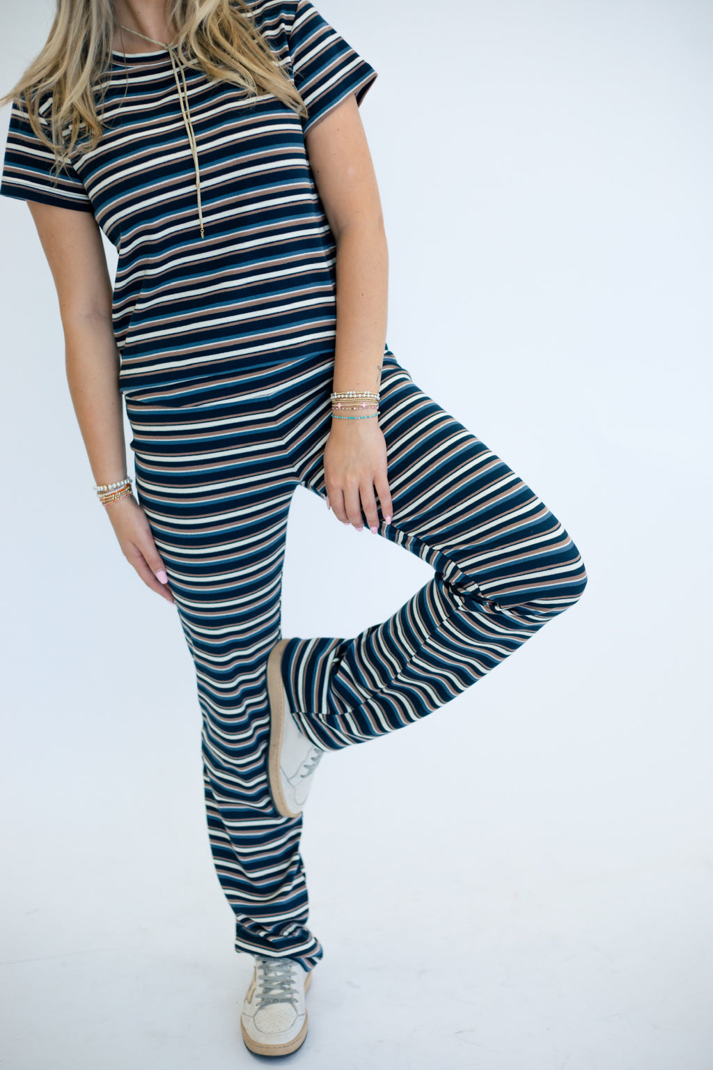 The Riley Stripe Set