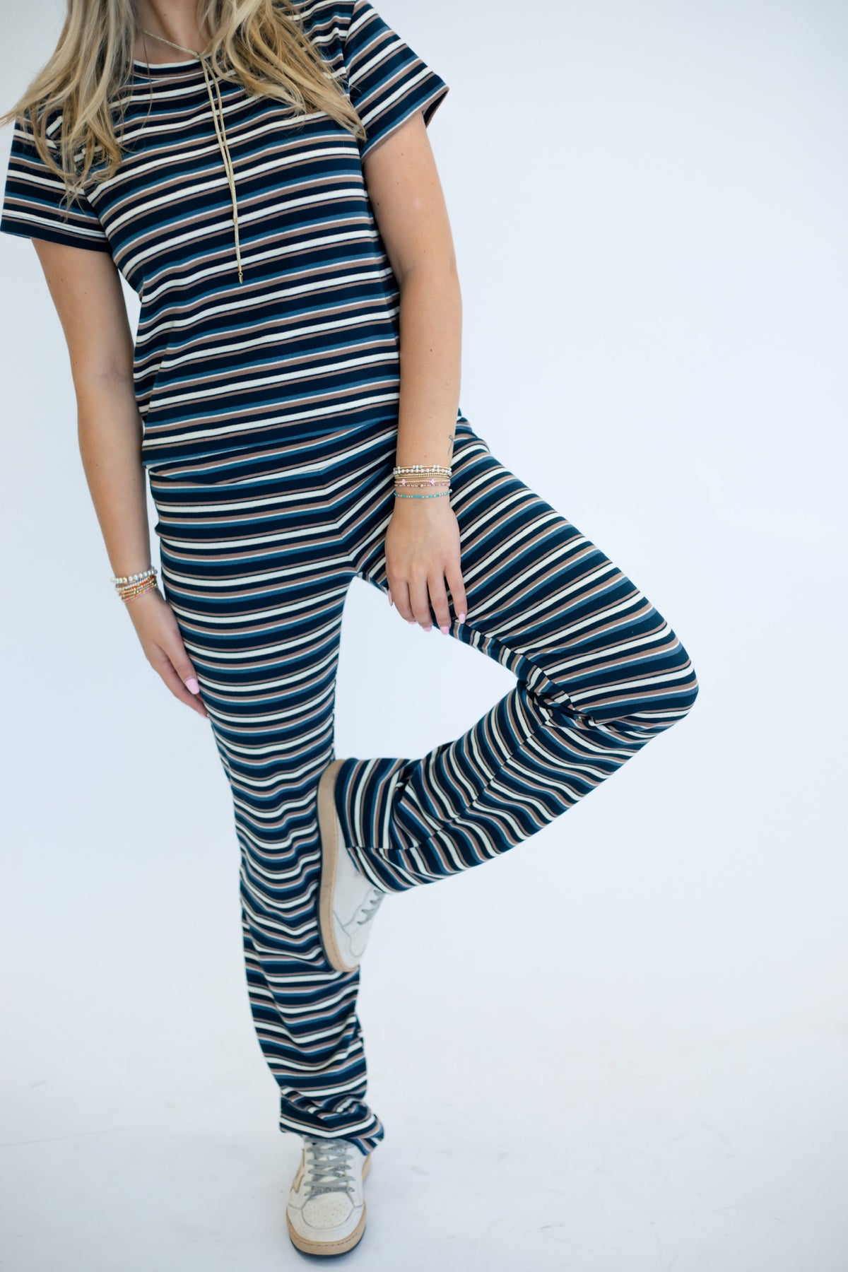 The Riley Stripe Set