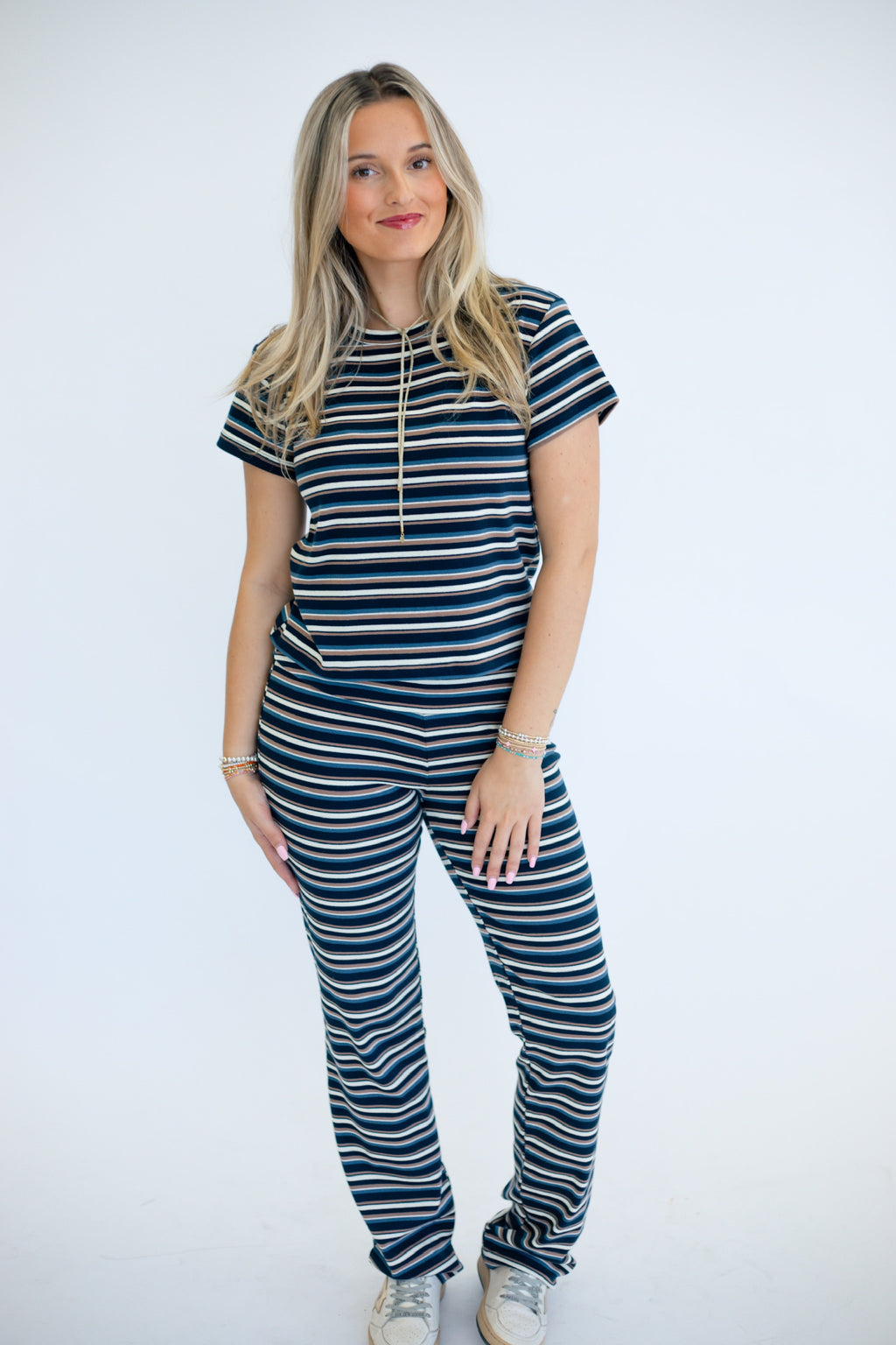 The Riley Stripe Set
