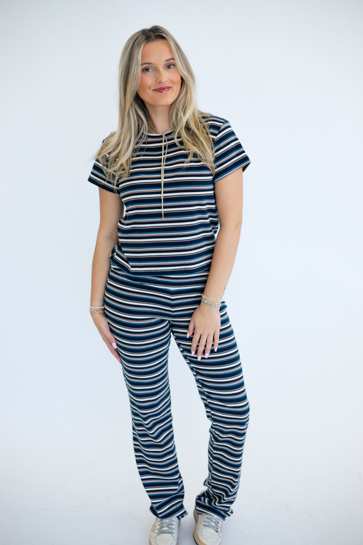 The Riley Stripe Set