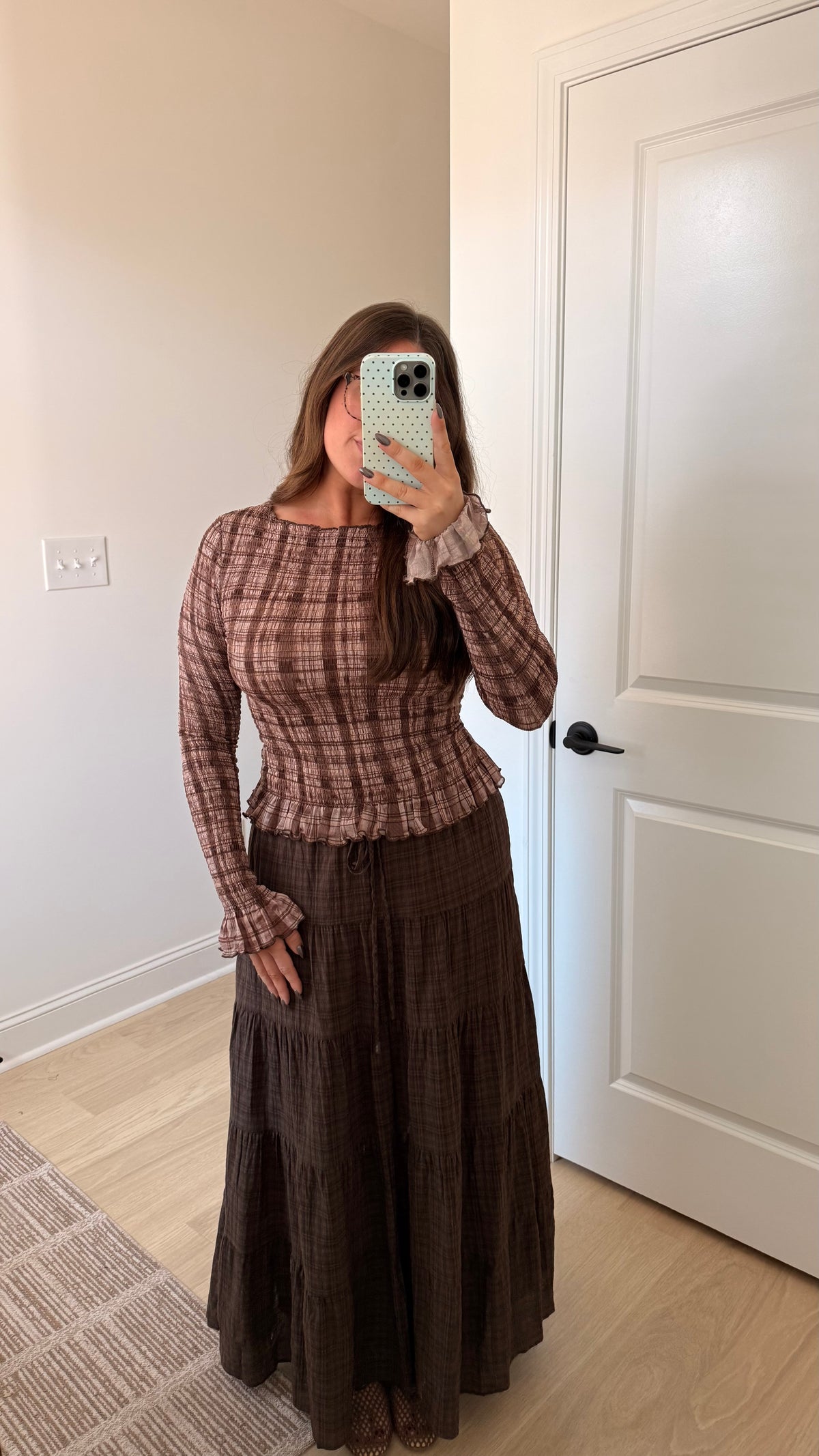Cocoa Maxi Skirt